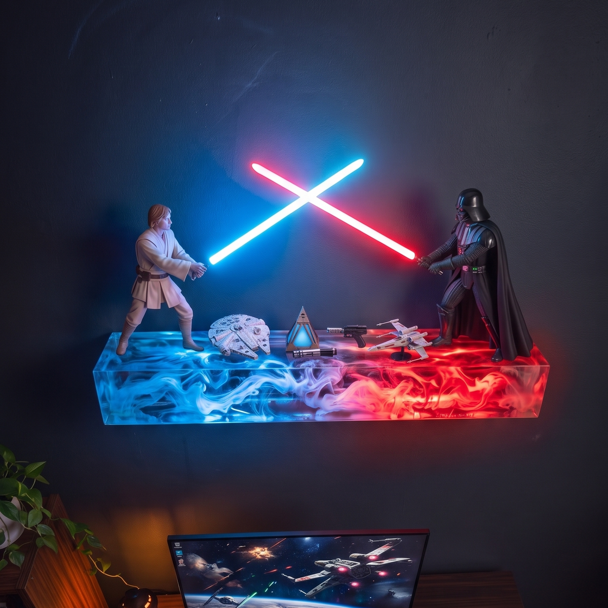 GalaxyCorner™ – Galactic Wall Shelf